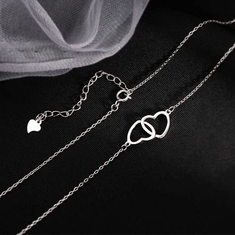 Double Heart Necklace